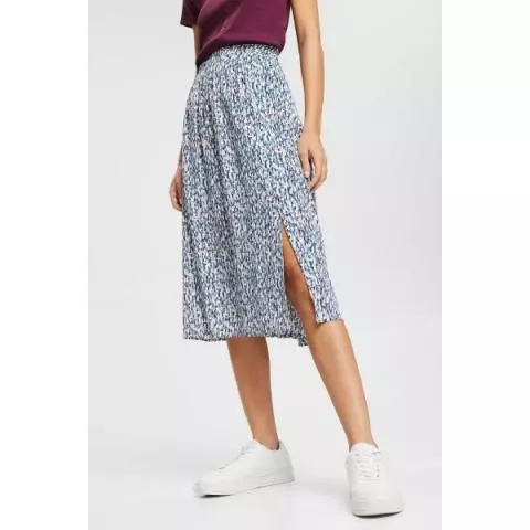 Esprit print rok blue lavender 032EE1D307 428