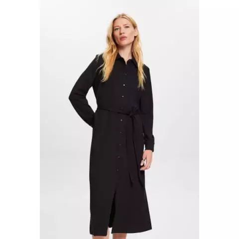 Zwarte discount blouse jurk