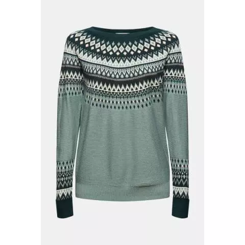 Esprit noorse trui dusty green 091EE1I329 338