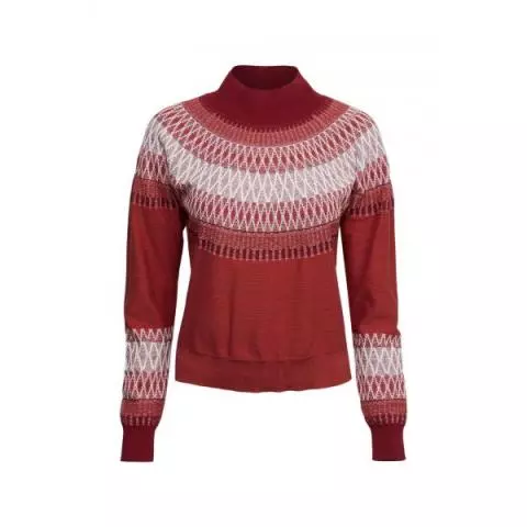 Esprit noorse trui terracotta 092EE1I312 808