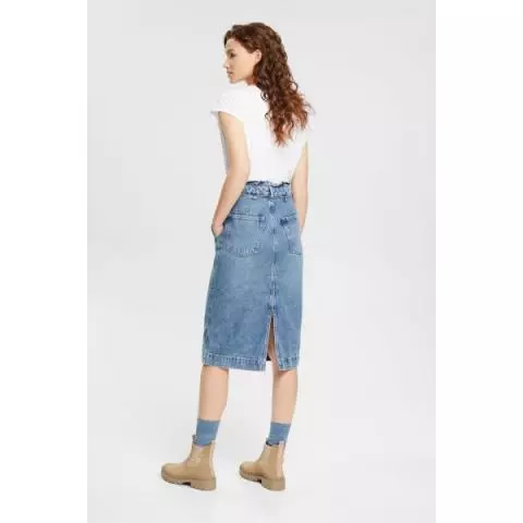 Esprit denim rok blue light wash 102EE1D311 903