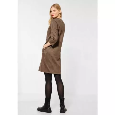 Suedine jurk best sale