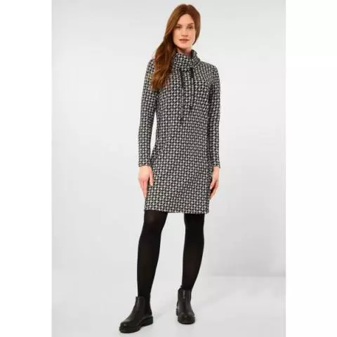 Jurk pied de poule outlet