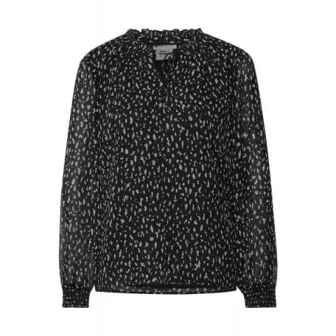 Pastoor pasta Samengroeiing Street One chiffon blouse zwart 343606 20001