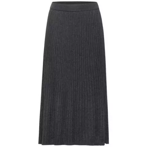 Plisse rok grijs sale