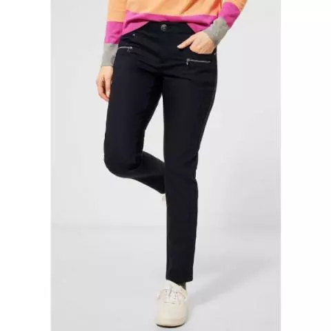 Street One Yulius broek dark blue 373803 12552