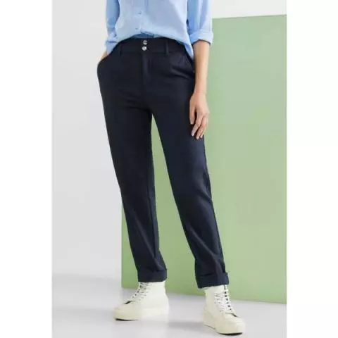 Street One chino deep blue 376187 11238