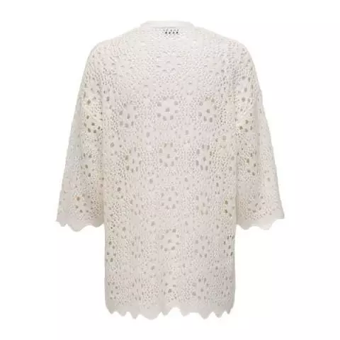 YAYA 01-109071-409 OVERSIZED SWEATER MET HOGE HALS EN RITS