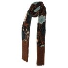 Sarlini print sjaal multi black 000420-00387-One Size