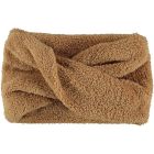 Sarlini teddy ronde sjaal camel 000430-00041-One Size