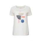Esprit print shirt off white 012EE1K326 110