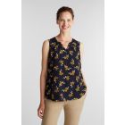 Esprit print blouse navy 050EE1F347 E403