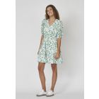 Sisters Point print jurk green graphic VENTIA-S.DR