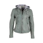 Gipsy leren jack Lasov M0014984 lightmint