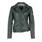 Gipsy leren jack dark green 1101-0608 