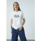 Sisters Point print shirt white black HEKA-SS1