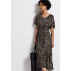 Street One animal print jurk black144503 30001