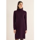 Cecil brei jurk eggplant red 144692 16855