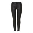 Jacqueline de Yong coated skinny zwart 15211788