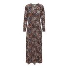 Jacqueline de Yong maxi jurk print zwart 15212088