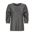 Jacqueline de Yong lurex shirt silver 15212135