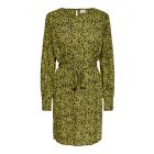 Jacqueline de Yong print jurk moss green 15214997