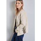 Street One quilted jack pearly sand 202045 16017