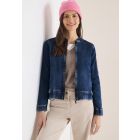 Cecil jogg denim jack mid blue 212930 10235