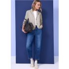 Street One jersey blazer terra mocha 212949 17462