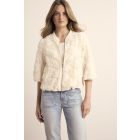 Tramontana kanten jacket stone C42-19-801