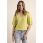 Tramontana v-hals trui celery Y06-19-601