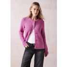 Cecil vest met knopen pink melange 253841 34925