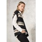 Cecil oversized gilet black 253908 20001