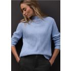 Street One kabeltrui frosted blue 303430 17150