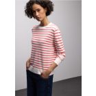 Street One streep trui off white 303567 20108