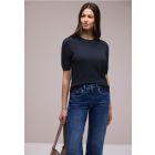 Street One korte mouw trui shadow navy 303768 1750