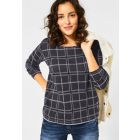 Cecil ruit sweater carbon grey 315394 32538