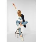 Cecil print shirt off white 316930 30125