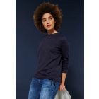 Street One col shirt deep blue 318993 11238  