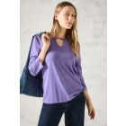 Cecil 3/4 mouw shirt wild lilac 322251 15942