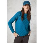 Cecil print sweater aqua blue 322263 15924