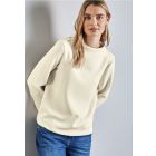 Street One zachte sweater lucid white 322589 14451