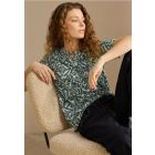 Cecil print shirt slate khaki 322935 36563