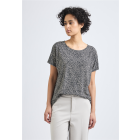 Street One animal print shirt cream 323345 26697