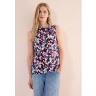 Cecil print top vanilla white 323360 33474