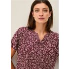 Cecil print shirt mulberry red 323696 36900