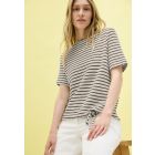 Cecil streep shirt light beige 323709 26767