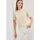 Cecil brei shirt light beige 323722 16767