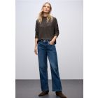 Street One zacht shirt rustic brown 324168 17264