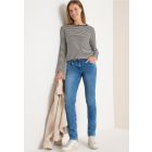 Cecil streep shirt universal blue 324532 25512